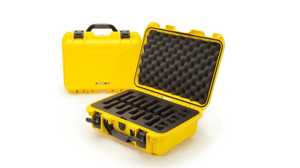 Nanuk 920 Nanuk Hard Case w/ Foam Insert for Uni Mag, Yellow, 920-UM04