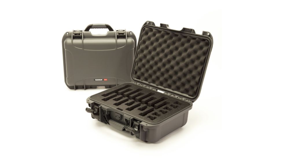 Nanuk 920 Nanuk Hard Case w/ Foam Insert for Uni Mag, Graphite, 920-UM07