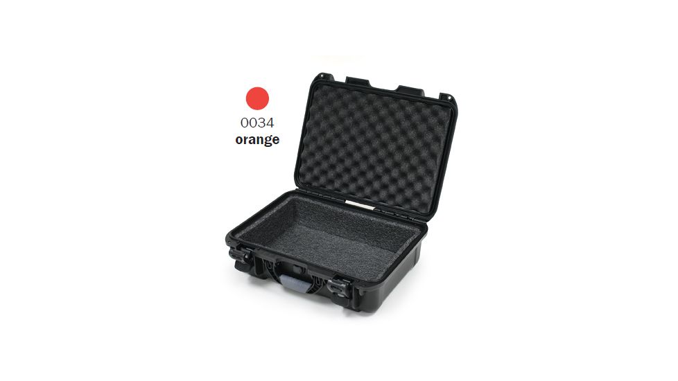 Nanuk 930 Case, Open, Orange w/ Foam Liner