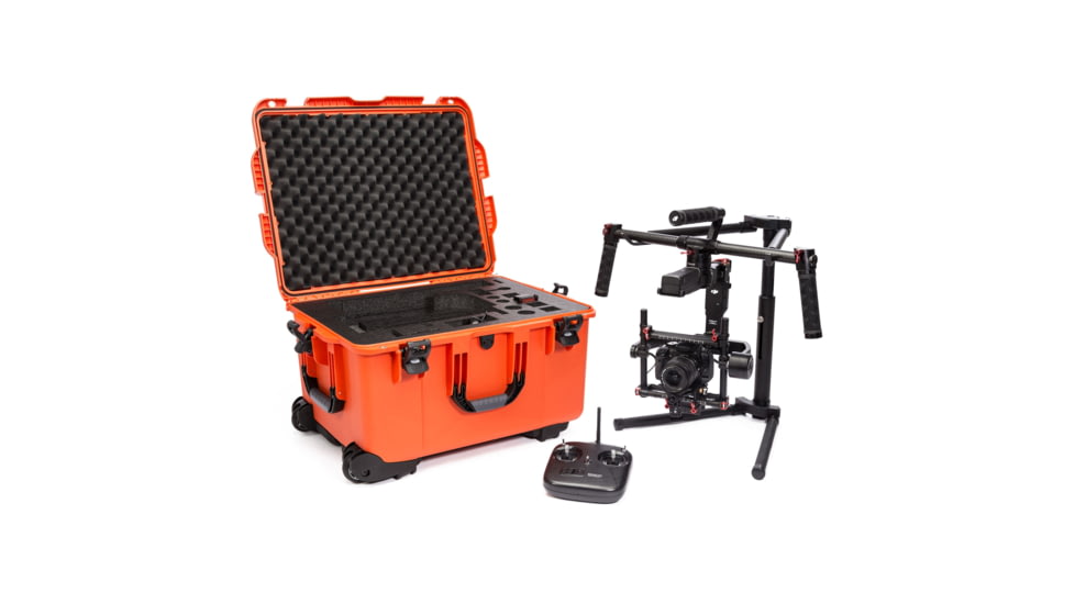 Nanuk 960 Case with Foam Insert for Ronin MX, Orange, Large, 960-RONMX3