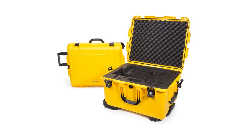 Nanuk 960 Case with Foam Insert for Ronin MX, Yellow, Large, 960-RONMX4