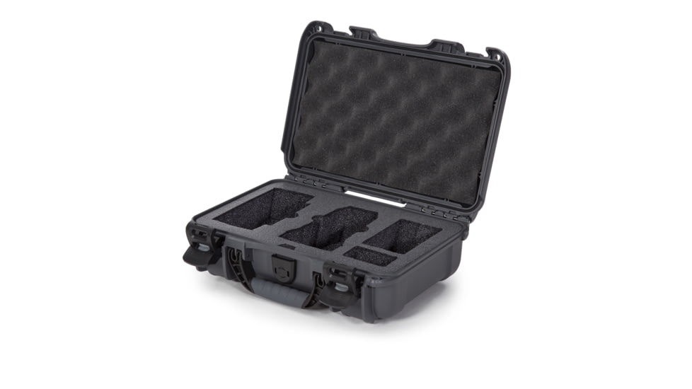 Nanuk Case 909 w/foam insert for DJI Mavic Mini, Graphie, Small, 909-MAVM7