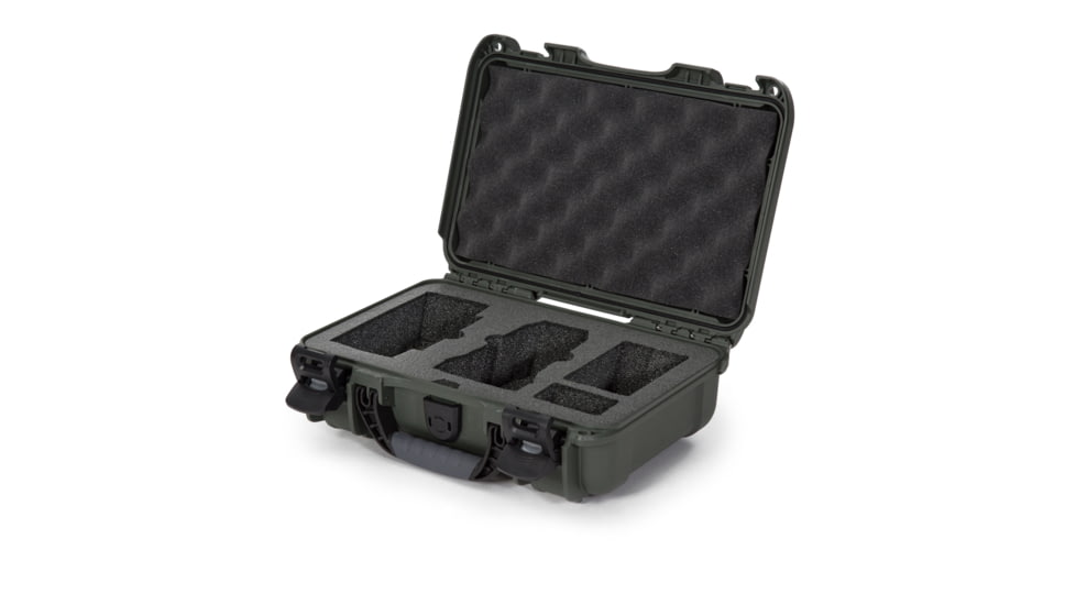 Nanuk Case 909 w/foam insert for DJI Mavic Mini, Olive, Small, 909-MAVM6