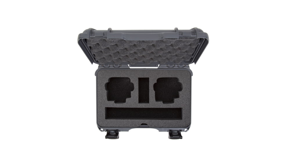 Nanuk Case 909 w/foam insert for DJI Osmo Action, Graphite, Small, 909-ACTION7