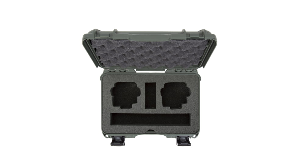 Nanuk Case 909 w/foam insert for DJI Osmo Action, Olive, Small, 909-ACTION6