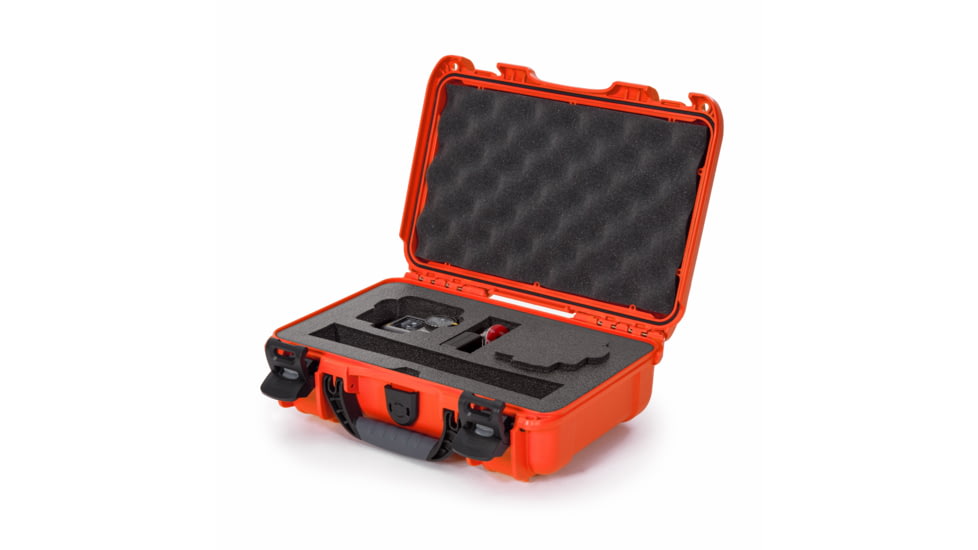 Nanuk Case 909 w/foam insert for DJI Osmo Action, Orange, Small, 909-ACTION3
