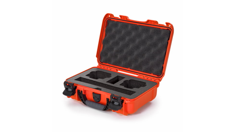 Nanuk Case 909 w/foam insert for DJI Osmo Action, Orange, Small, 909-ACTION3