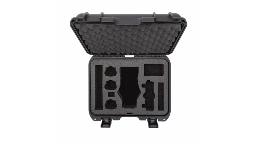 Nanuk Case 920 w/foam insert for DJI Mavic 2PZ, Black, Medium, 920S-080BK-0A0-18204
