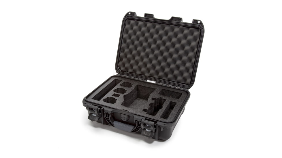 Nanuk Case 920 w/foam insert for DJI Mavic 2PZ, Black, Medium, 920S-080BK-0A0-18204