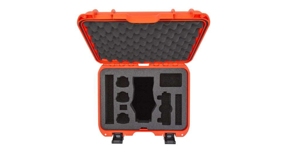 Nanuk Case 920 w/foam insert for DJI Mavic 2PZ, Orange, Medium, 920S-080OR-0A0-18204
