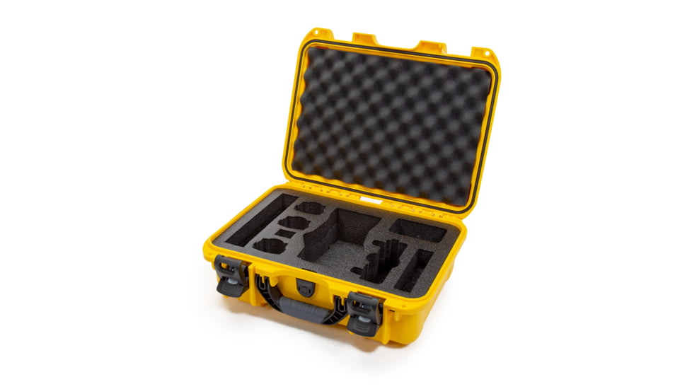 Nanuk Case 920 w/foam insert for DJI Mavic 2PZ, Yellow, Medium, 920S-080YL-0A0-18204