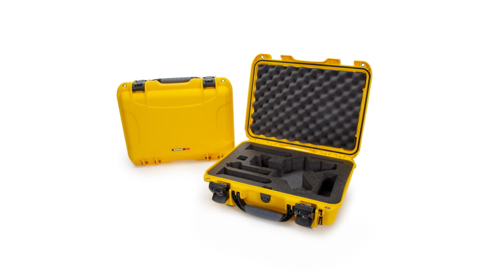 Nanuk Case 923 w/foam insert for Ronin-S, Yellow, Medium, 923-RONS4