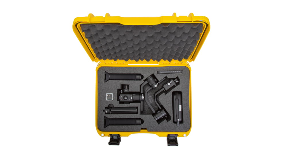 Nanuk Case 923 w/foam insert for Ronin-S, Yellow, Medium, 923-RONS4