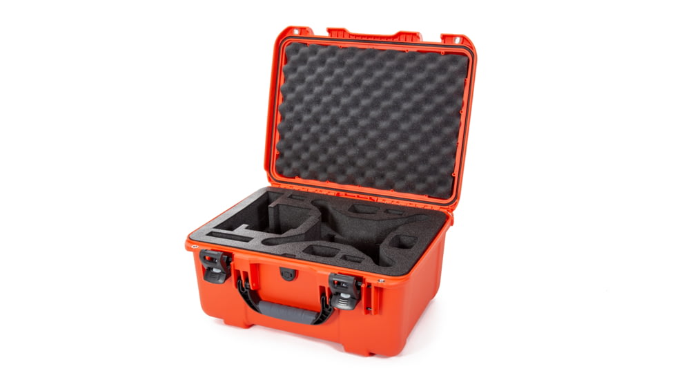 Nanuk Case 933 w/foam insert for DJI P4 RTK, Orange, Large, 933-DJIP4RTK3