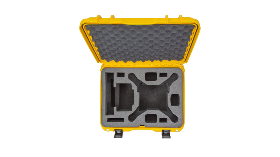 Nanuk Case 933 w/foam insert for DJI P4 RTK, Yellow, Large, 933-DJIP4RTK4