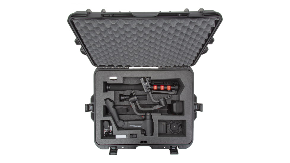 Nanuk Case 945 w/foam insert for Crane 3, Black, Large, 945-CRA31