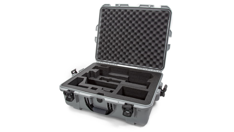Nanuk Case 945 w/foam insert for Crane 3, Silver, Large, 945-CRA35