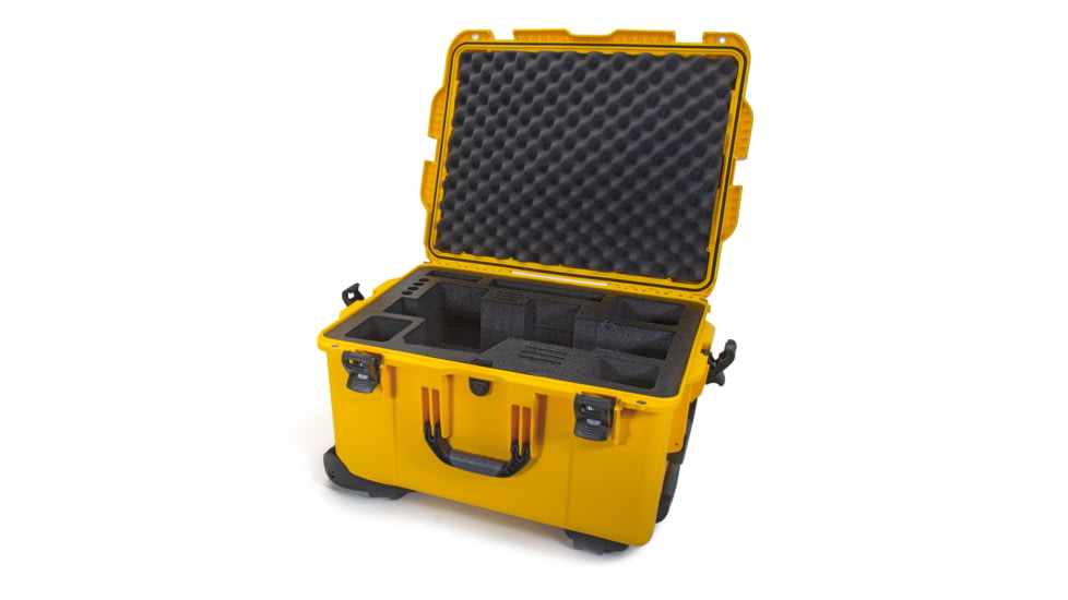 Nanuk Case 960 w/foam insert for URSA PRO, Yellow, Large, 960-URSAP4