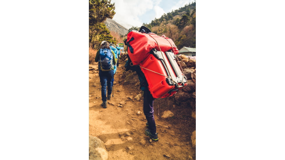 Nanuk Case 960 w/lid org. - w/divider, Orange, Large, 960S-060OR-0A0