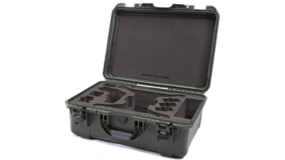 Nanuk Case with Foam Insert for 3DR Solo, Olive, Large 940 3DR6