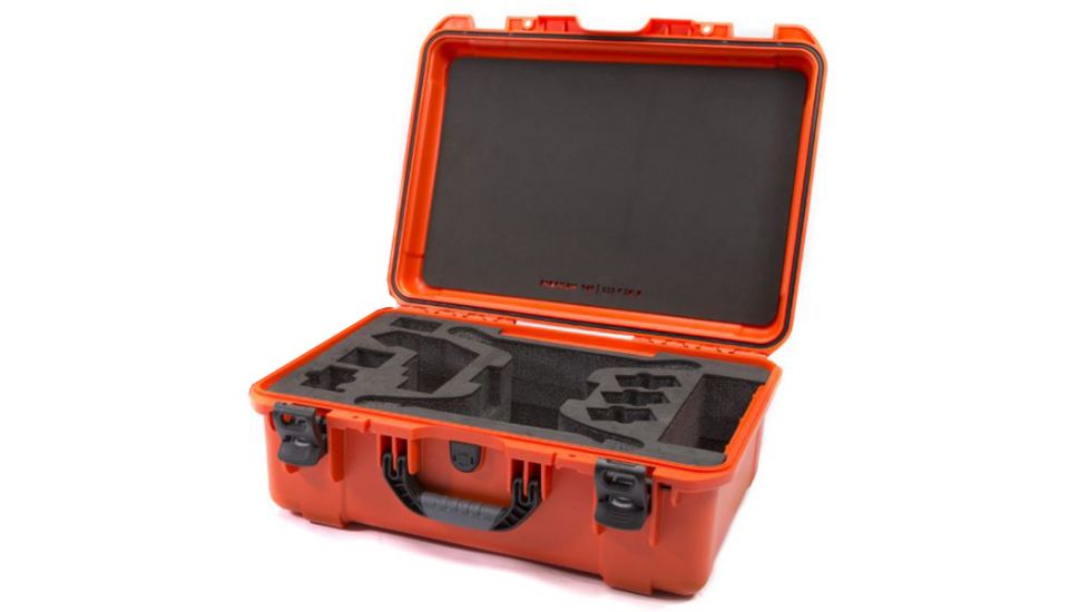 Nanuk Case with Foam Insert for 3DR Solo, Orange, Large 940 3DR3