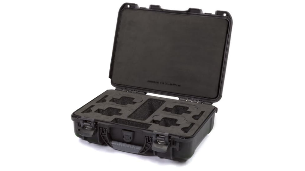 Nanuk Case with Foam Insert for GoPro, Black, Medium 910 GOP1