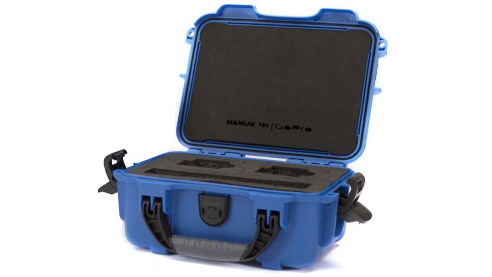 Nanuk Case with Foam Insert for GoPro, Blue, Small 904 GOP8