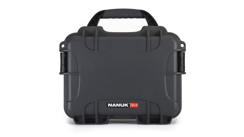 Nanuk Case with Foam Insert for GoPro, Graphite, Small 904 GOP7