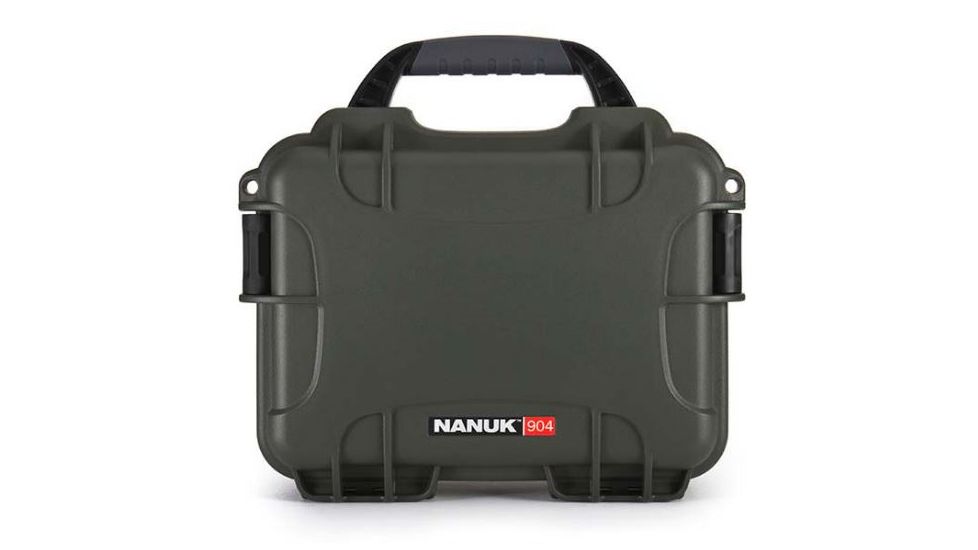 Nanuk Case with Foam Insert for GoPro, Olive, Small 904 GOP6