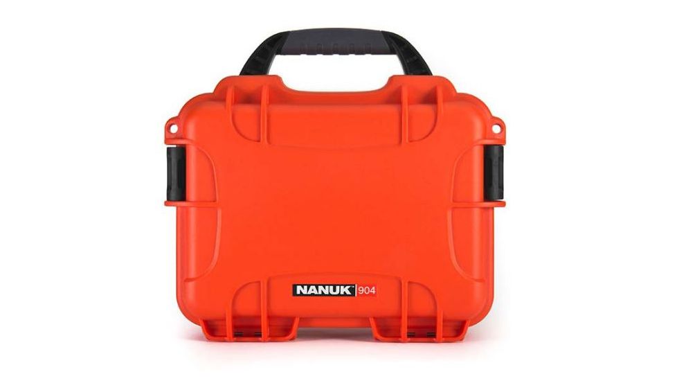 Nanuk Case with Foam Insert for GoPro, Orange, Small 904 GOP3