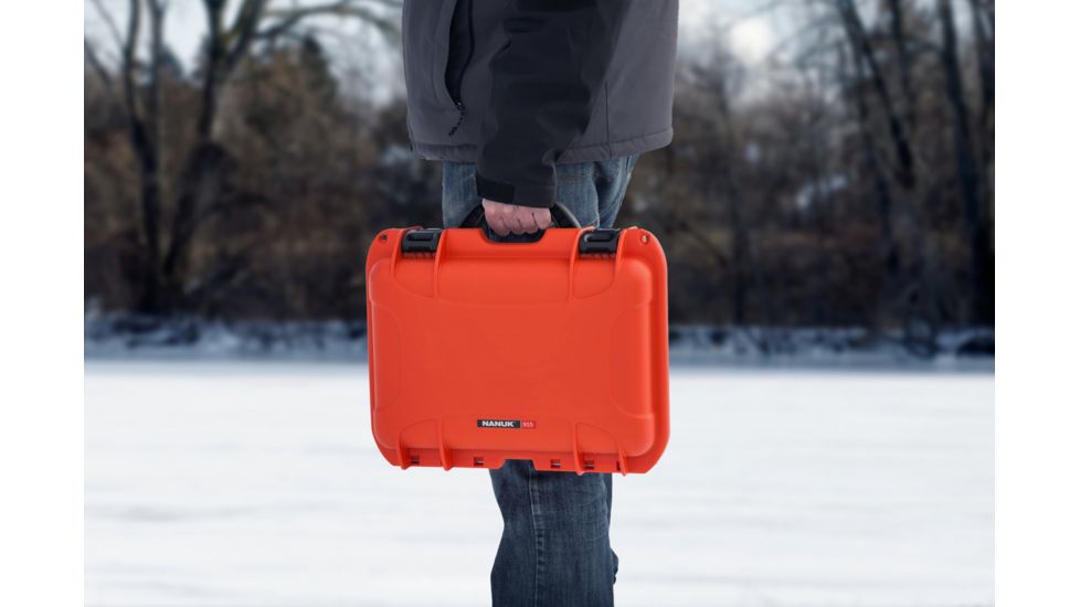 Nanuk Mavic Air Fly More Hard Case W/Foam Insert, Orange, Medium 915-MAVIA3