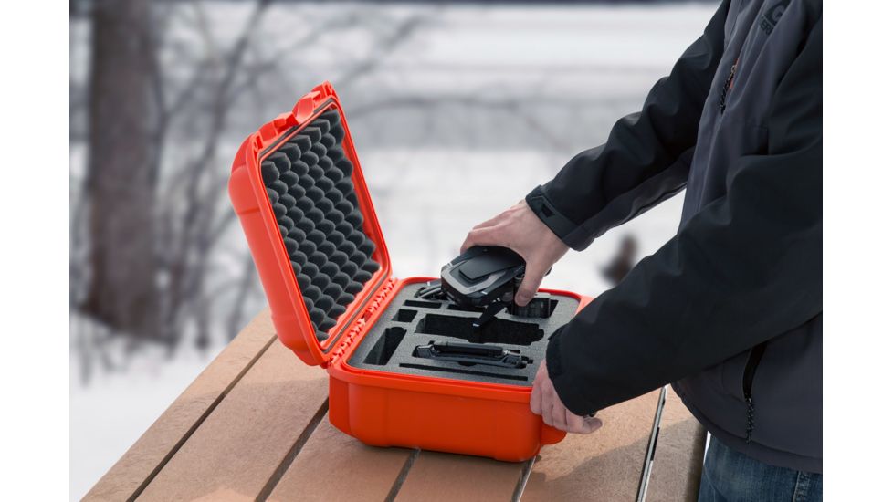 Nanuk Mavic Air Fly More Hard Case W/Foam Insert, Orange, Medium 915-MAVIA3