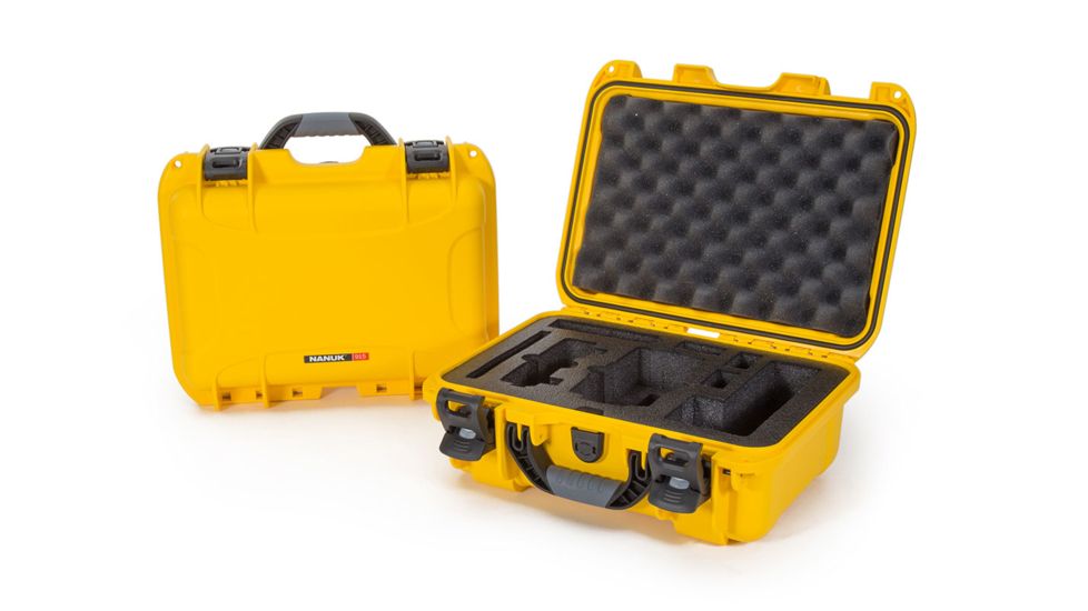 Nanuk Mavic Air Fly More Hard Case W/Foam Insert, Yellow, Medium 915-MAVIA4