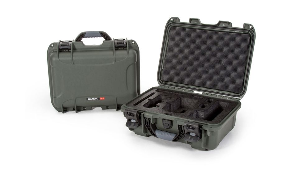 Nanuk Mavic Air Fly More Hard Case W/Foam Insert, Olive, Medium 915-MAVIA6