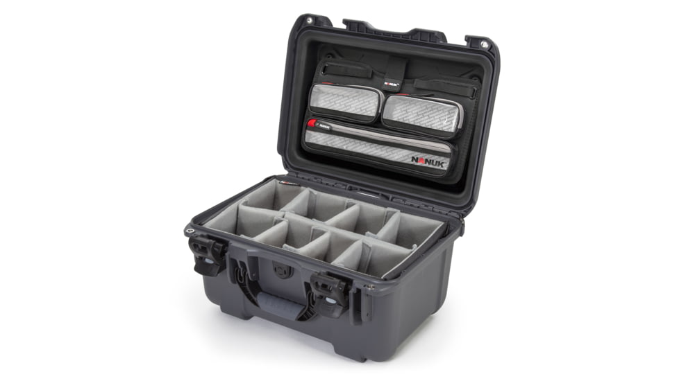 Nanuk 918 Pro Photo Camera Case Kit w/Lid Organizer / Padded Divider