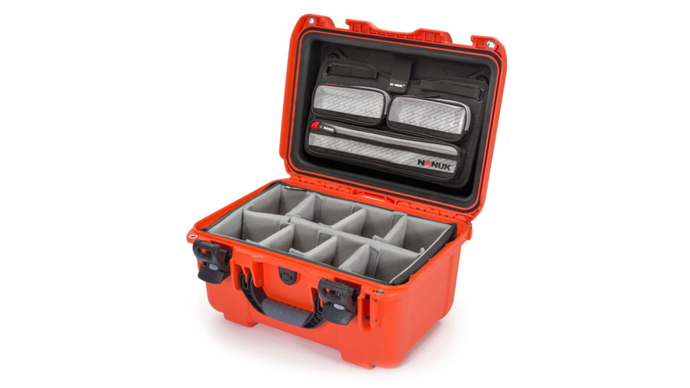Nanuk 918 Pro Photo Camera Case Kit w/Lid Organizer / Padded Divider