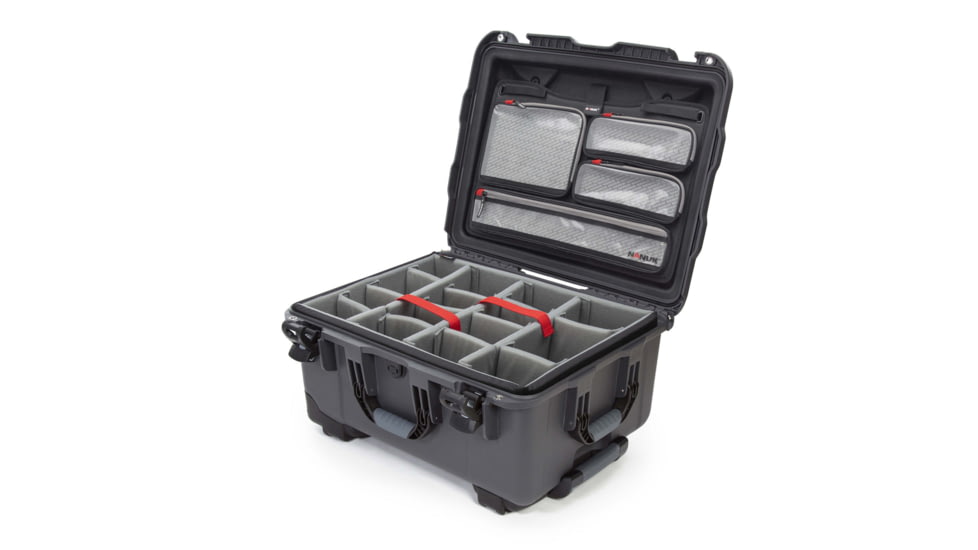 Nanuk 950 Pro Photo Camera Case Kit w/Lid Organizer / Padded Divider