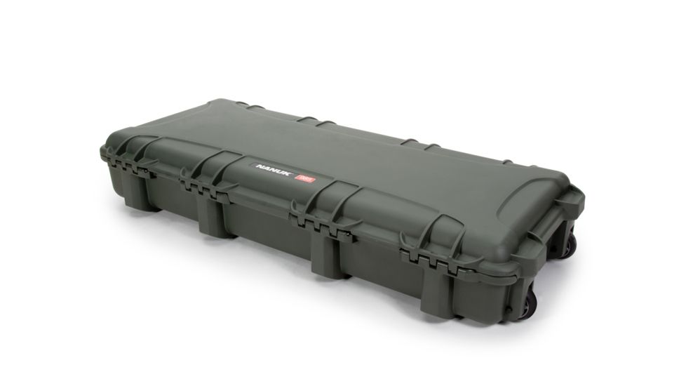 Nanuk 985 Hard Gun Case w/Foam AR, 39.7in, Olive, 985S-081OL-0A0-18249