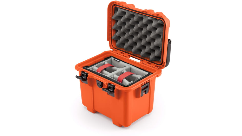 Nanuk T20 Top Loader Case with Padded Divider, Orange, 11.19L, Small, T20S-020OR-0A0