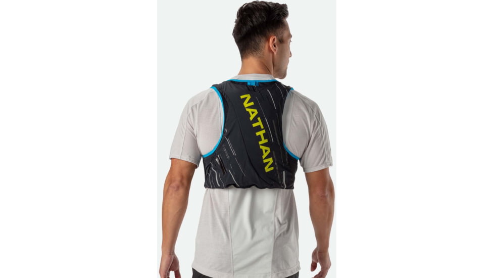 Nathan Pinnacle 4l Vest Black/lime Sm NS40260-00022-S