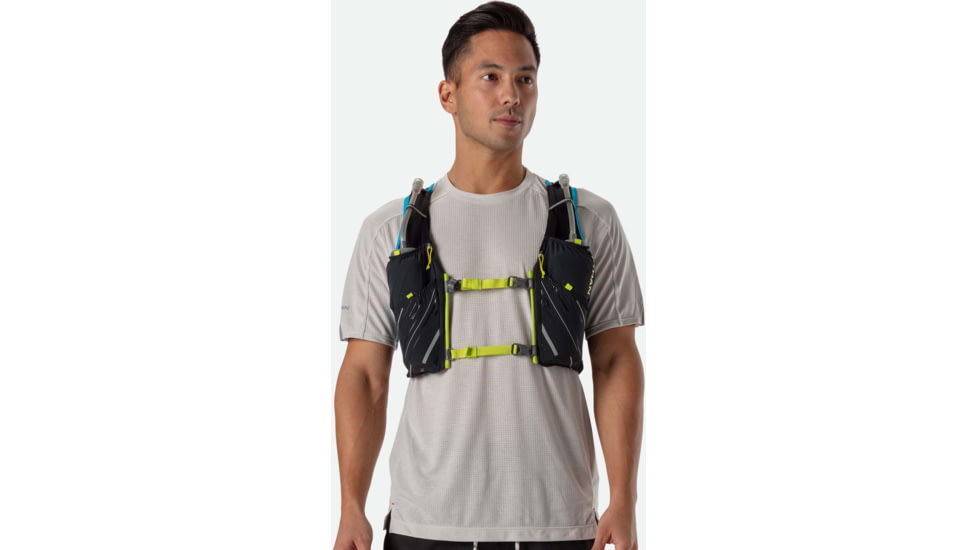 Nathan Pinnacle 4l Vest Black/lime Sm NS40260-00022-S