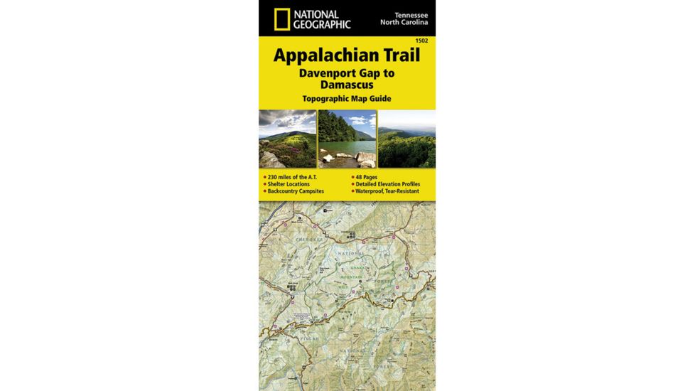 National Geographic App Trail- Damascus Nc/tn 1502 TI00001502