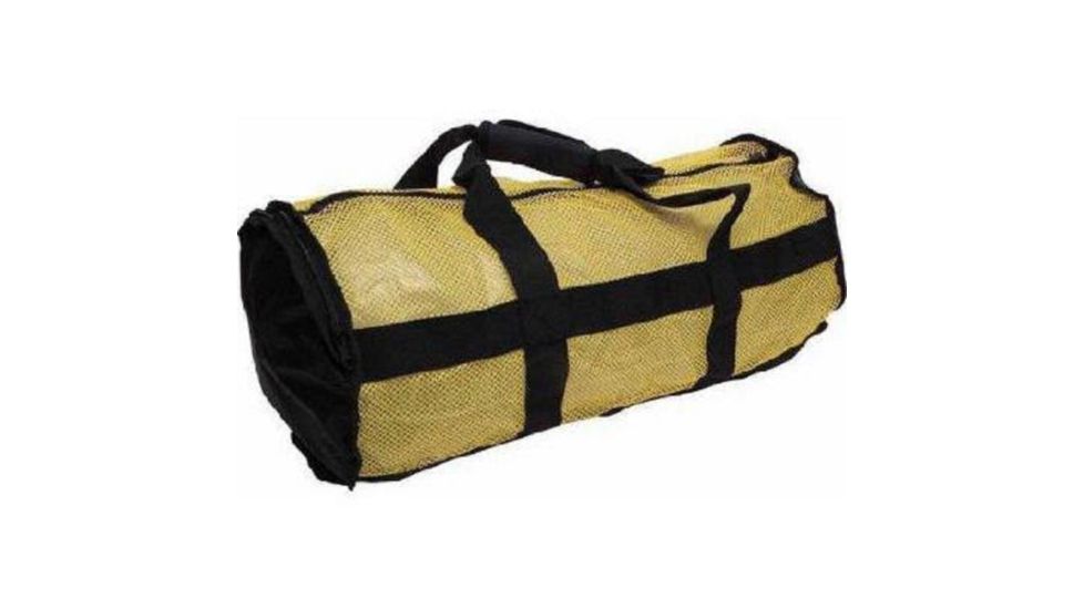 National Geographic Clamshell Delux Drawstring 2 Pocket Duffle-Yllw/Blk 5001464