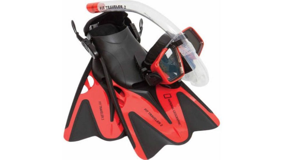 National Geographic Fit Traveler2 Combo, Red/Black, Medium/Extra Large 5001397