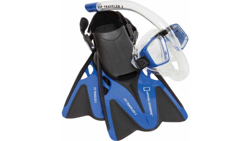 National Geographic Fit Traveler2 Combo, Blue, Medium/Extra Large, FT-TRV-2ST-BL-MLXL