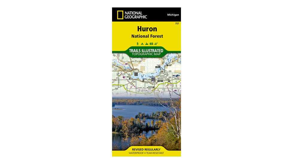 National Geographic Huron Natl Forest # 757 749717007574