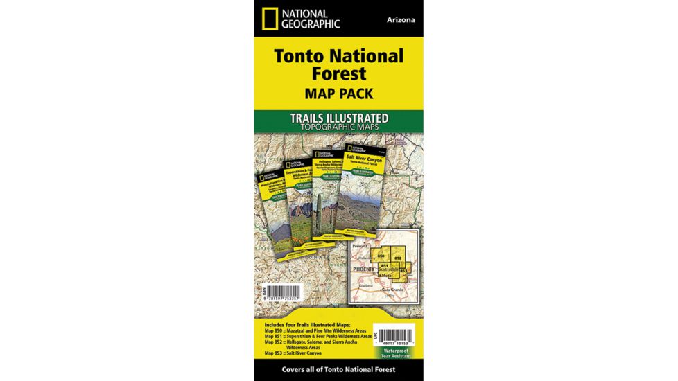 National Geographic Old Faithful Map Pack Bundle TI01021129