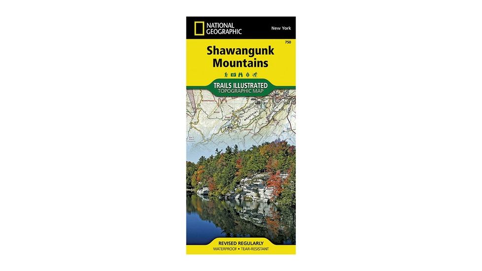 National Geographic Shawangunk Mountains #750 TI00000750