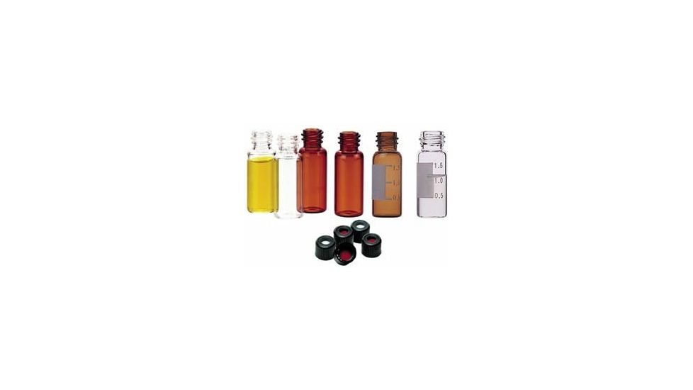 National Scientific 8-425 Screw-Thread Vials, National Scientific C4013-30 Septa
