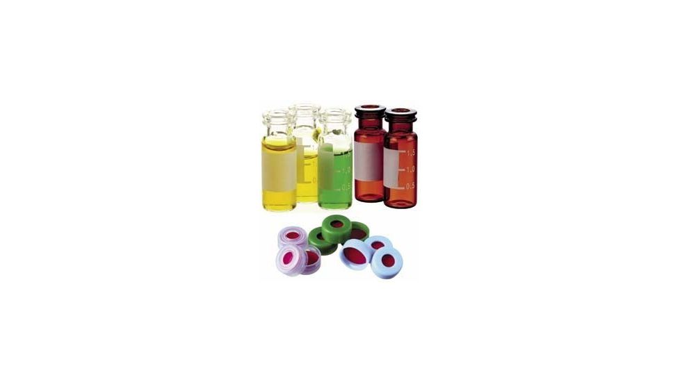 National Scientific Target Snap-It Crimp-Top/Snap-Cap Vials, National Scientific C4011-51 Caps Clear Snap-It Cap